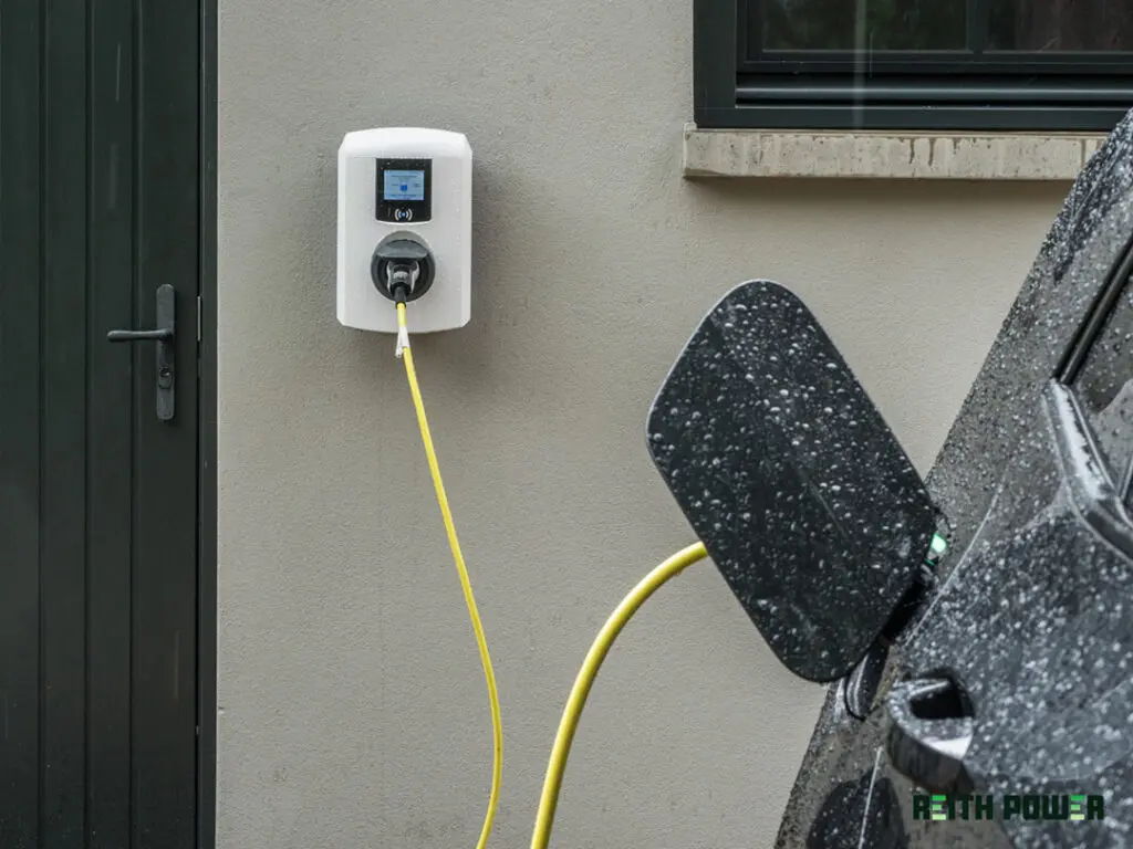 Zakelijke elektrische auto thuis opladen dankzij Reith Power