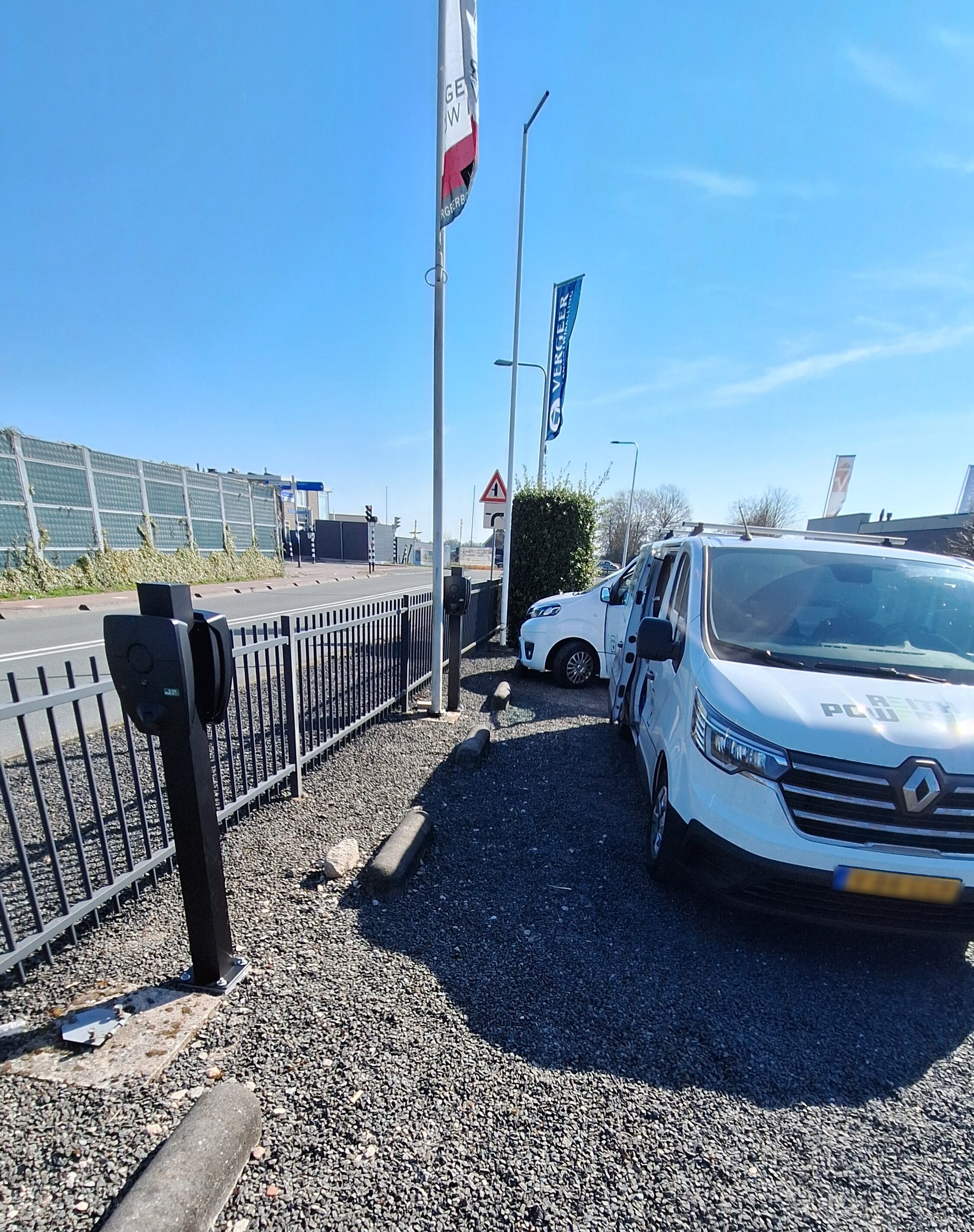 Vergeer Bouw B.V. voorzien van 4 laadpunten