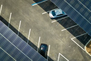 Energie opslaan van zonnepanelen