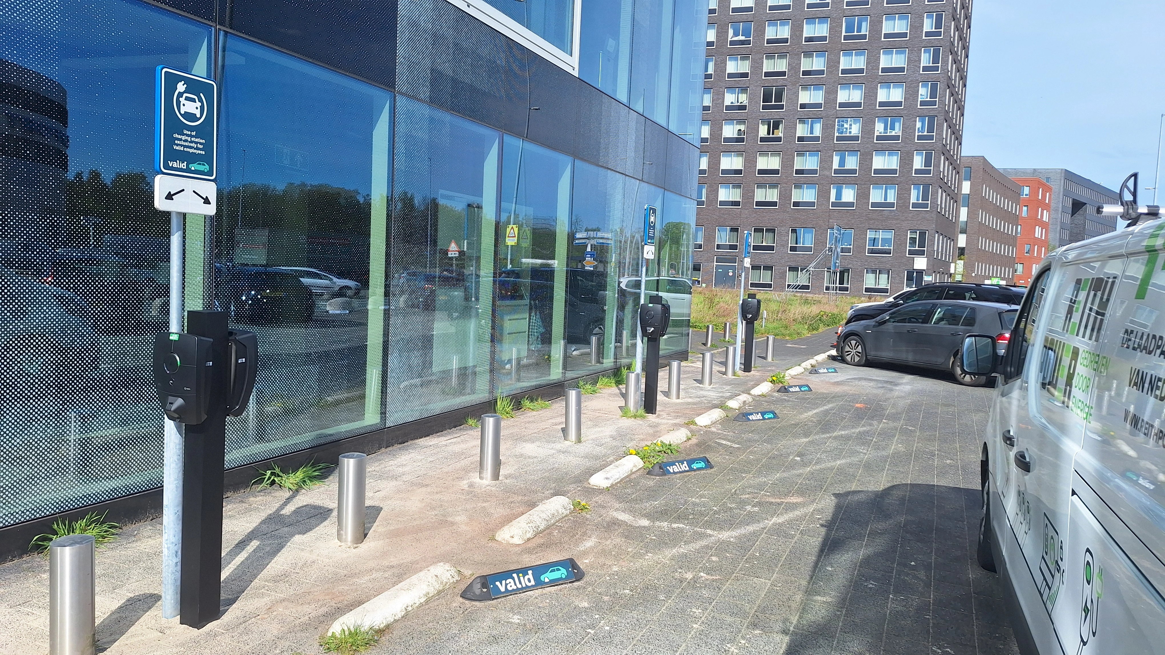 6 laadpunten voor IT bedrijf in Eindhoven